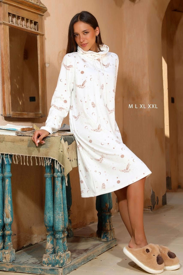 نايت شيرت شتوي moon