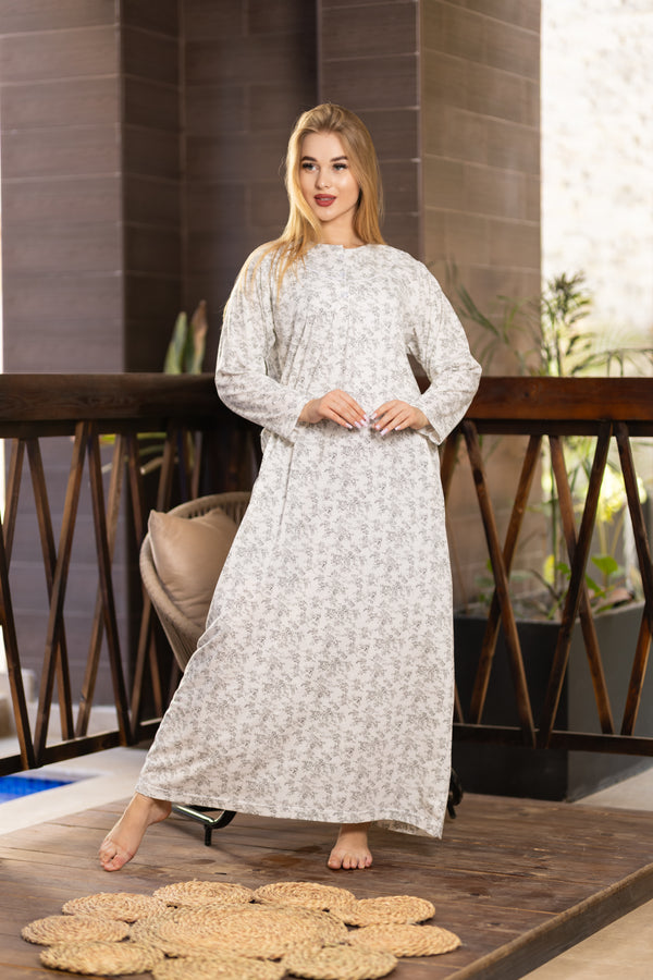 قميص طويل بكم SILVER WILLOW
