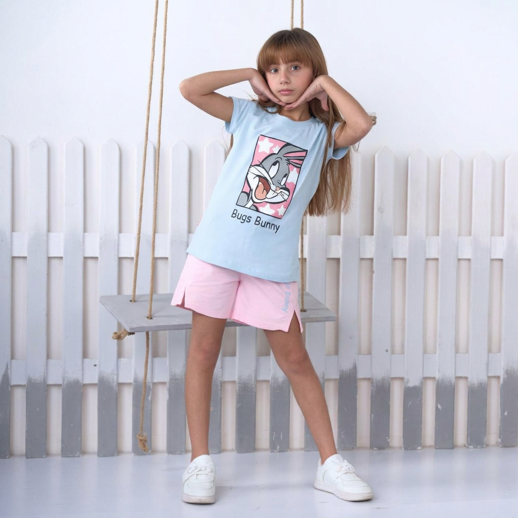 "Bugs Bunny" pajama short set