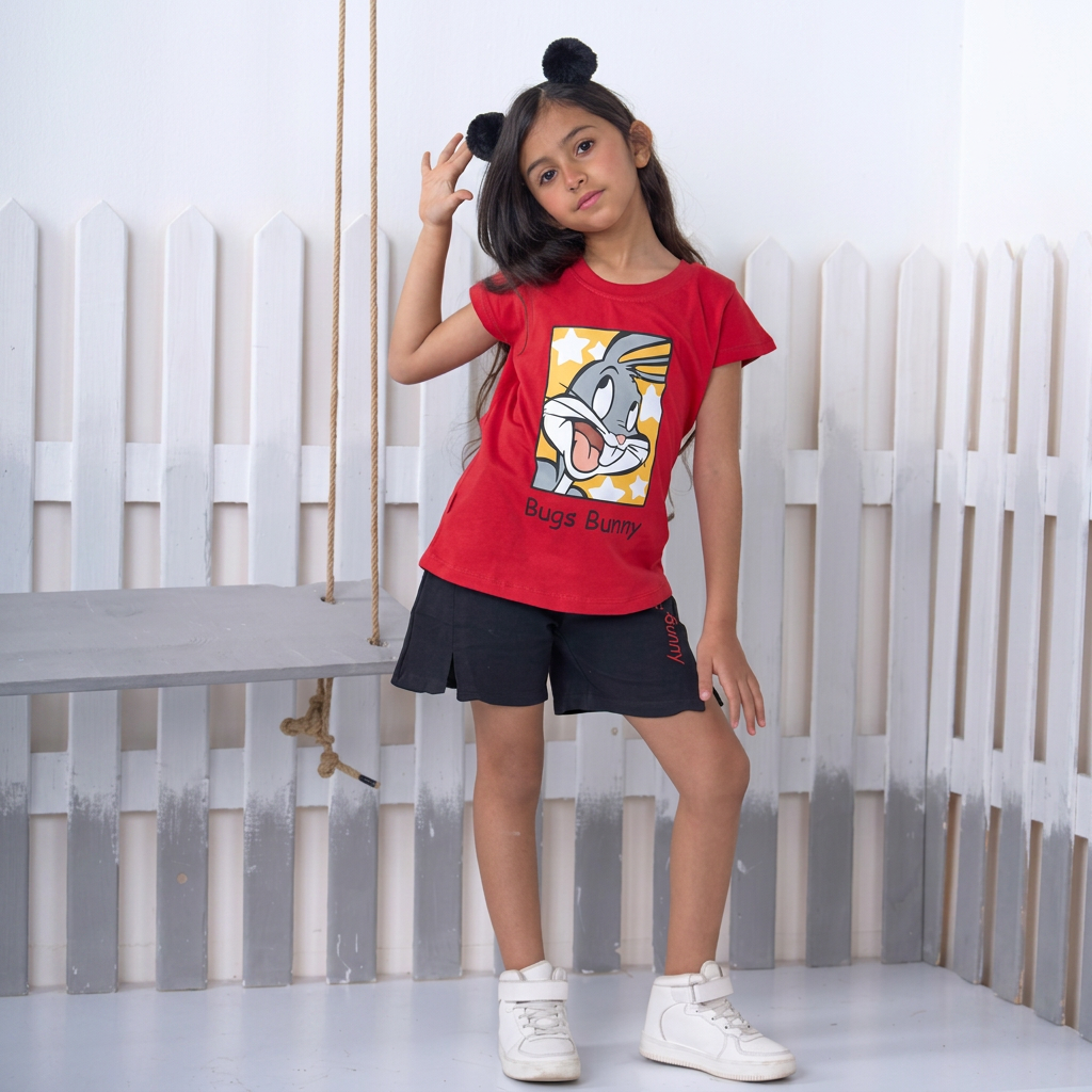 "Bugs Bunny" pajama short set