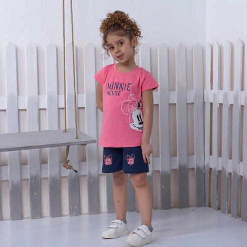 "minnie mouse" pajama short set