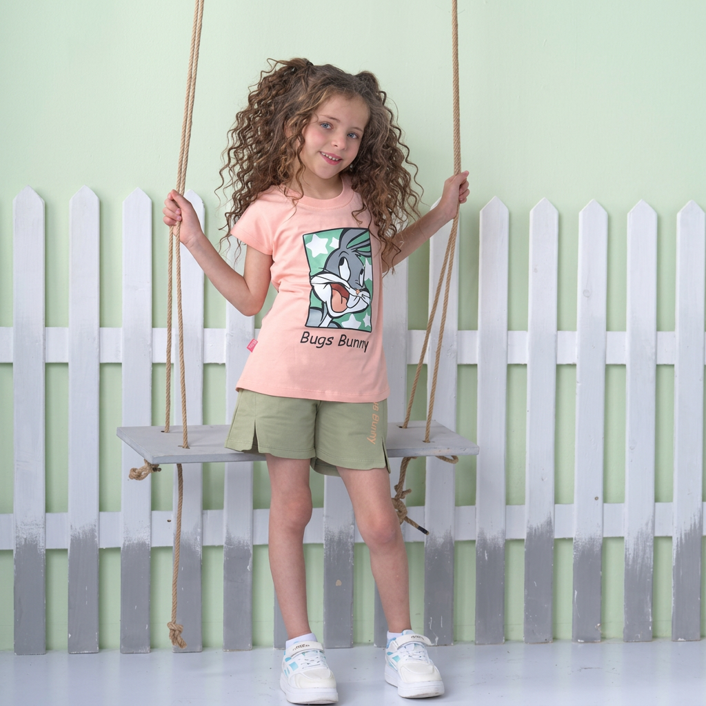 "Bugs Bunny" pajama short set