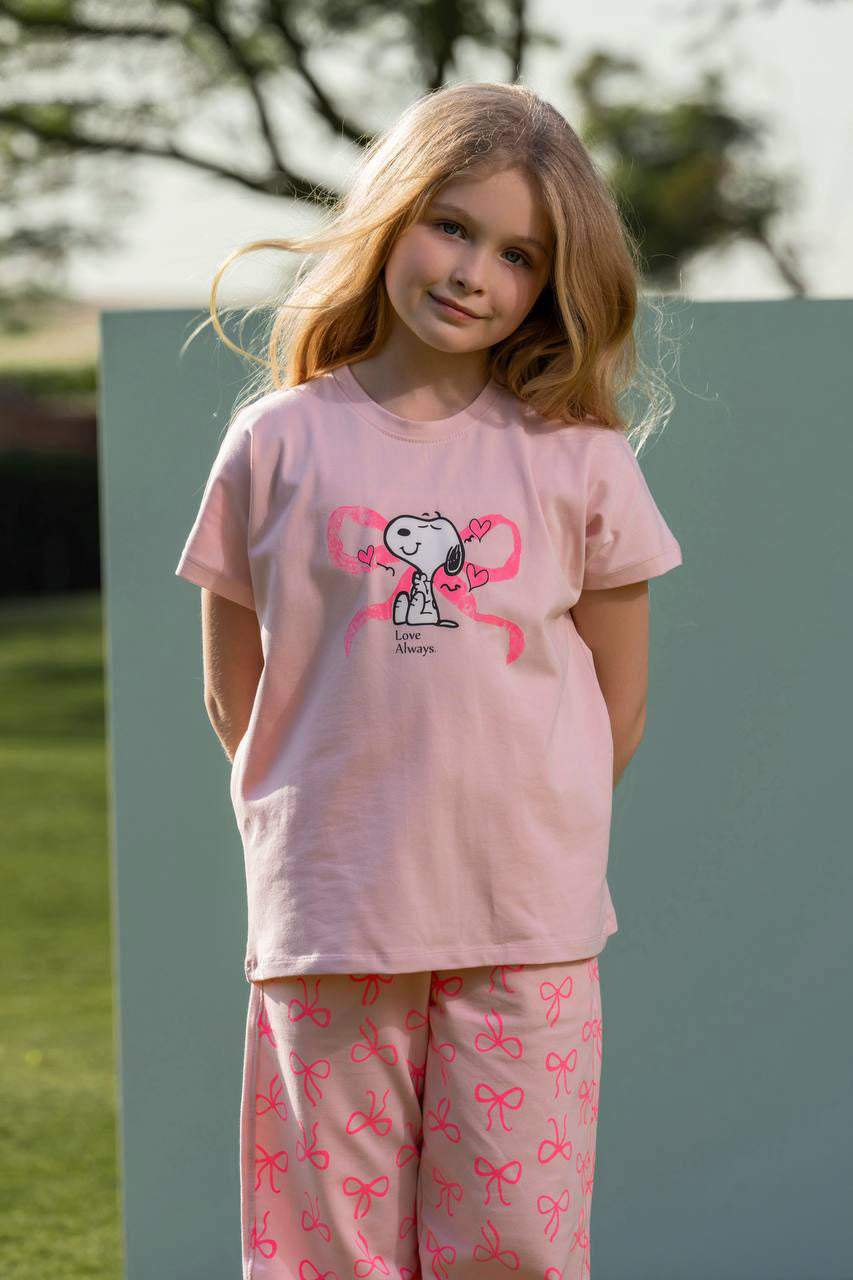 "Snoopy" pajama set